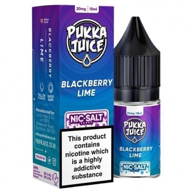 Blackberry Lime Nic Salt E Liquid (10ml)