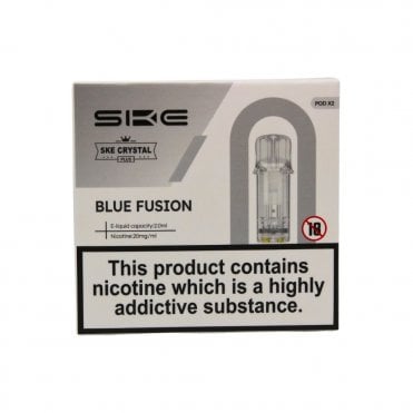 Blue Fusion Nic Salt E Liquid Pods - Crystal Plus (2 x 2ml)