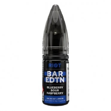 Blueberry Sour Raspberry Nic Salt E Liquid - Bar Edition (10ml)