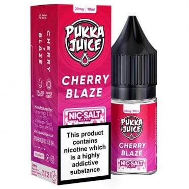 Cherry Blaze Nic Salt E Liquid (10ml)