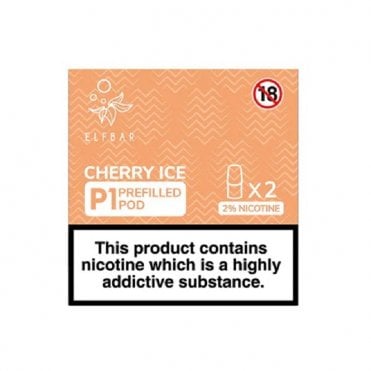 Cherry Ice P1 Nic Salt E Liquid Pods (2 x 2ml)