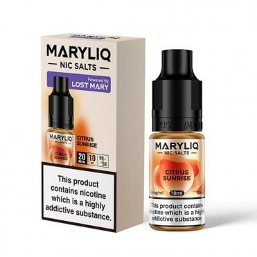 Citrus Sunrise E Liquid - Lost Mary Maryliq Series (10ml)