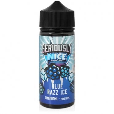 Blue Razz Ice E Liquid - Seriously Nice Series (100ml Short Fill)