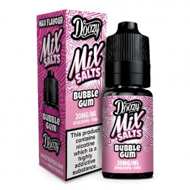 Bubblegum Nic Salt E Liquid – Doozy Mix Salts Series (10ml)