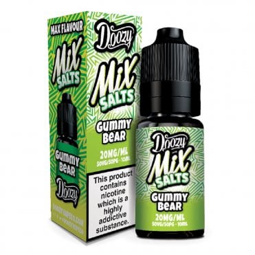 Gummy Bear Nic Salt E Liquid – Doozy Mix Salts Series (10ml)
