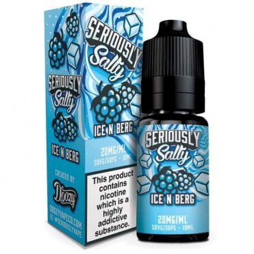 Ice N Berg Nic Salt E Liquid - Seriously Salty (10ml)