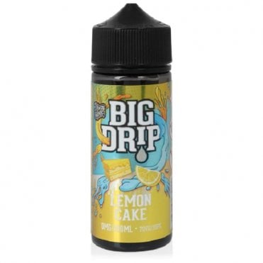 Lemon Cake E Liquid - Big Drip Series (100ml Short Fill)