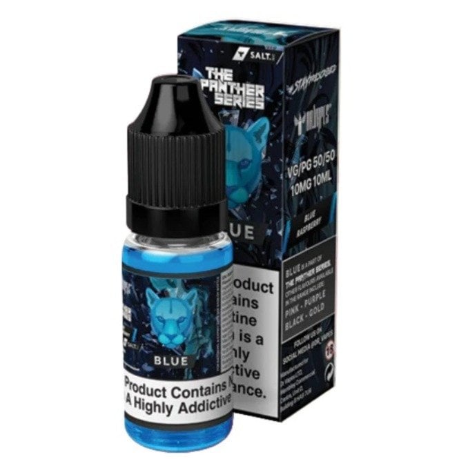 Blue Nic Salt E Liquid - Panther Series (10ml)
