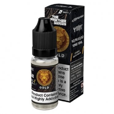 Gold Nic Salt E Liquid - Panther Series (10ml)