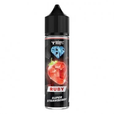 Ruby Super Strawberry E Liquid - Gems Series (50ml Shortfill)