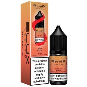 Tiger Blood Nic Salt E Liquid - Legend Series (10ml)