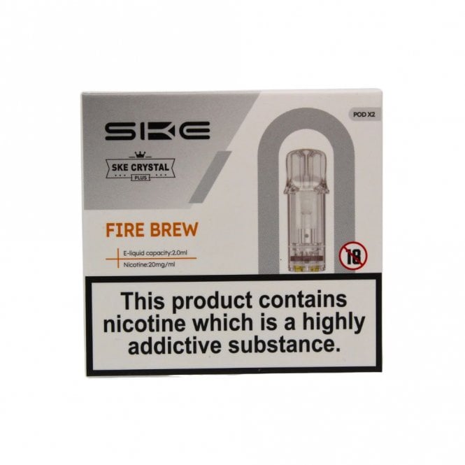 Fire Brew Nic Salt E Liquid Pods - Crystal Plus (2 x 2ml)