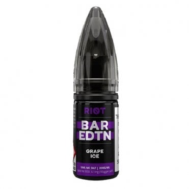 Grape Ice Nic Salt E Liquid - Bar Edition (10ml)