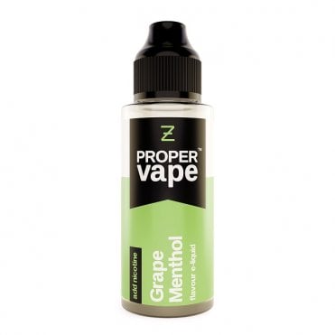 Grape Menthol E Liquid - Proper Vape (100ml Shortfill)