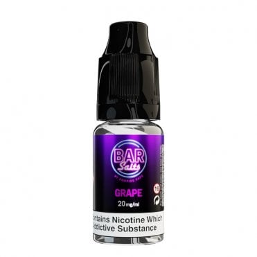 Grape Nic Salt E Liquid - Bar Salts Series (10ml)