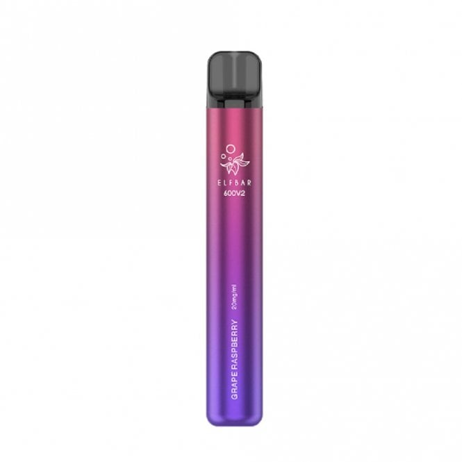 Grape Raspberry Disposable Vape Pen - 600 V2 Series (2ml)