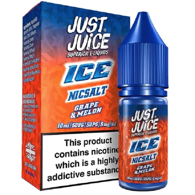 Grape & Melon Nic Salt E Liquid - Ice Series (10ml)