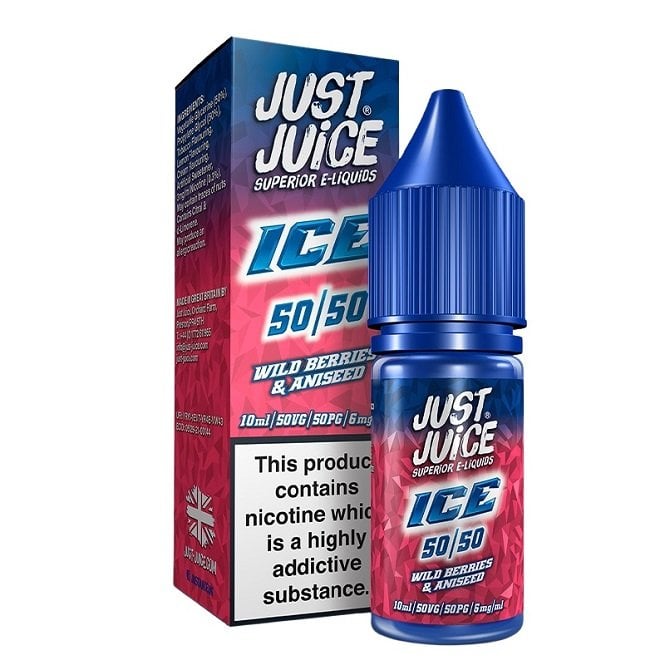 Wild Berries & Aniseed E Liquid - 50/50 Ice Series (10ml)