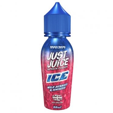 Wild Berries & Aniseed E Liquid - Ice Series (50ml Shortfill)