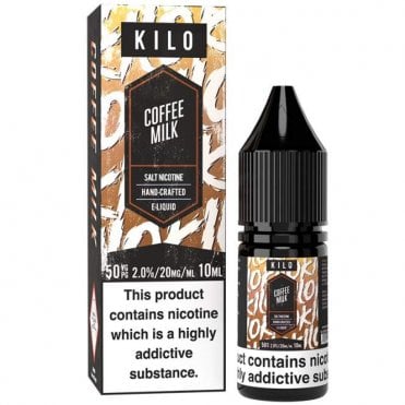 Coffee Milk Nic Salt E Liquid - Moo Series (10ml)