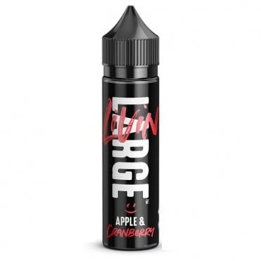 Apple & Cranberry E Liquid - Livin Large Series (50ml Shortfill)