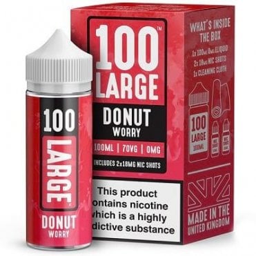 Donut Worry E Liquid (100ml Shortfill)