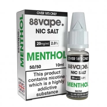 Menthol E Liquid - Nic Hit Series (10ml)