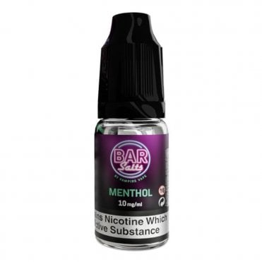 Menthol Nic Salt E Liquid - Bar Salts Series (10ml)