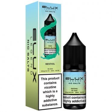 Menthol Nic Salt E Liquid - Legend Series (10ml)