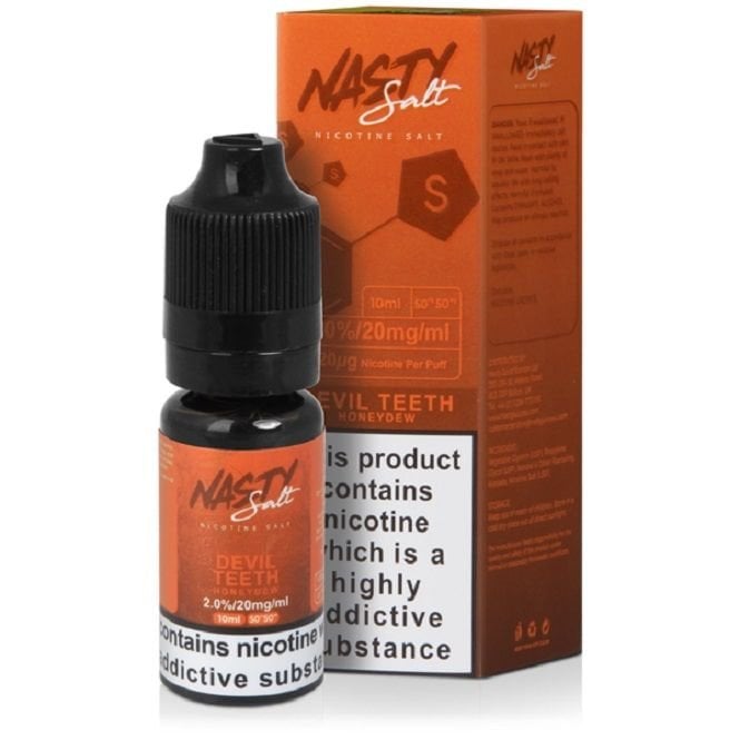 Devil Teeth Nic Salts E Liquid (10ml)