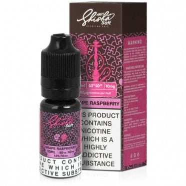 Grape Raspberry Nic Salts E Liquid - Nasty Shisha Series (10ml)