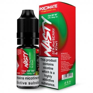 Strawberry & Kiwi Nic Salt E Liquid - PodMate Series (10ml)