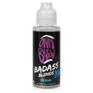 Mr Blue E Liquid - Badass Blends XL Series (100ml Shortfill)