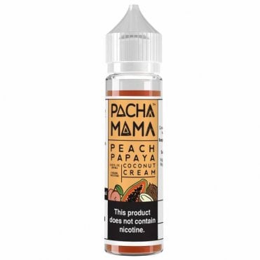 Peach, Papaya and Coconut Cream E Liquid (50ml Shortfill)