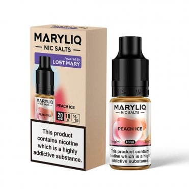 Peach Ice E Liquid - Lost Mary Maryliq Series (10ml)