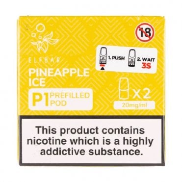 Pineapple Ice Mate P1 Nic Salt E Liquid Pods (2 x 2ml)