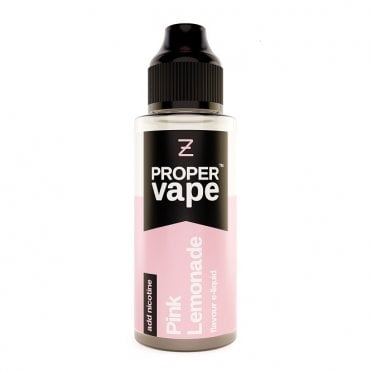 Pink Lemonade E Liquid - Proper Vape (100ml Shortfill)