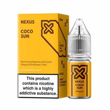 Coco Sun Nic Salt E Liquid - Nexus Series (10ml)