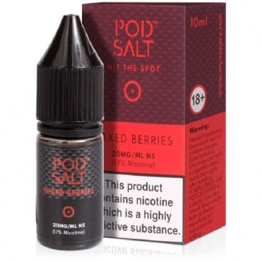 Mixed Berries Nicotine Salt E Liquid (10ml)