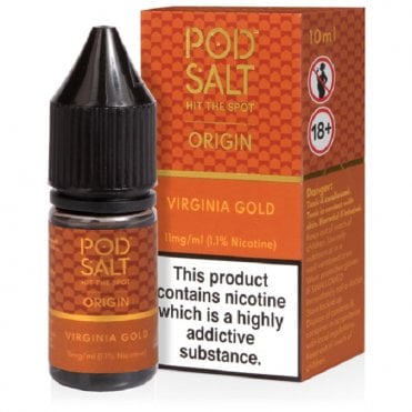 Virginia Gold Nicotine Salt E Liquid (10ml)