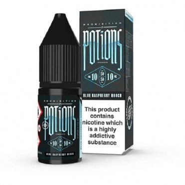 Blue Raspberry Hooch Nic Salt E Liquid - Potions Series (10ml)