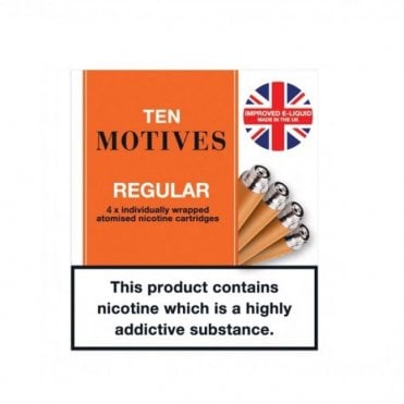 Regular Tobacco Replacement Cartridges (4 pack)