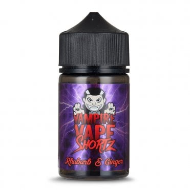 Rhubarb And Ginger E Liquid - Shortz Series (50ml Shortfill)