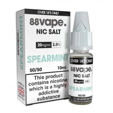 Spearmint Nic Salt E Liquid - Nic Hit Series (10ml)