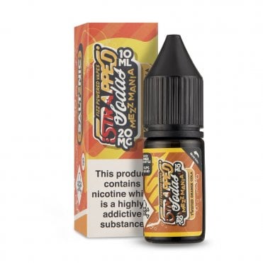 Mezz Mania Twisted Orange Cola Nic Salt E Liquid - Soda Series (10ml)