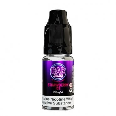 Strawberry Ice Nic Salt E Liquid - Bar Salts Series (10ml)