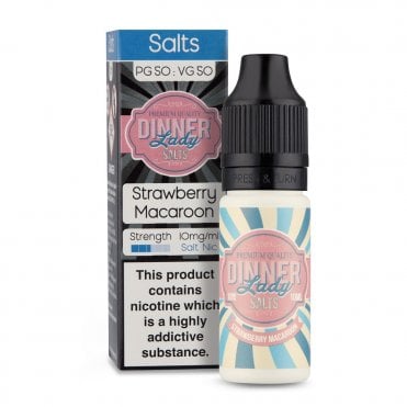 Strawberry Macaroon Nic Salt E Liquid (10ml)