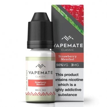 Strawberry Menthol E Liquid (10ml)