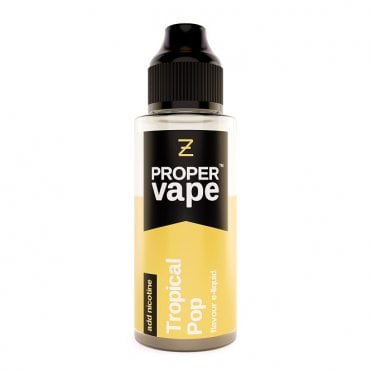 Tropical Pop E Liquid - Proper Vape (100ml Shortfill)