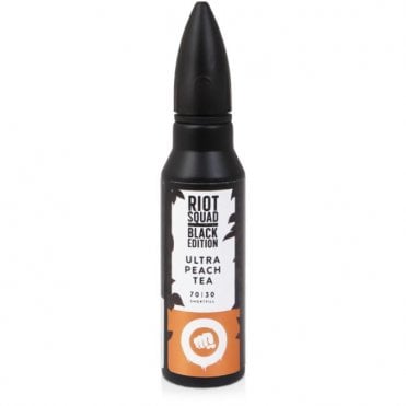 Ultra Peach Tea E Liquid - Black Edition (50ml Shortfill)